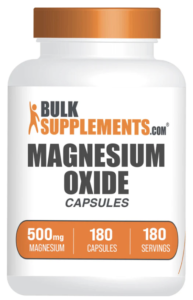 Magnesium oxide capsules can help to improve digestive health by regulating bowel movements. This is because magnesium helps to relax the muscles in the digestive tract, allowing for smoother movement of stool.